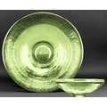 Celery Green Party Bowl Award - Recycled Glass